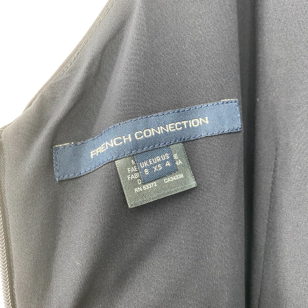 French Connection NWT Anana Whisper Jumpsuit One Piece Playsuit Utility Blue New - Picture 11 of 12